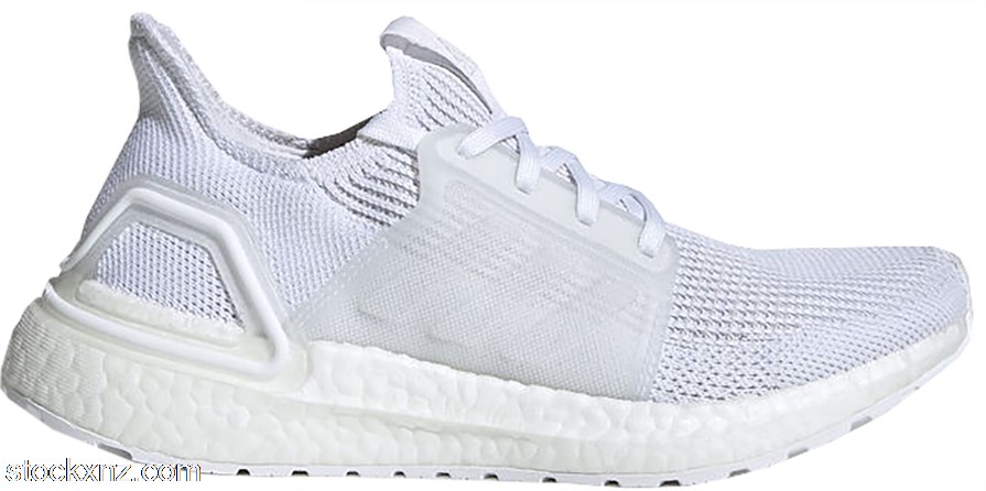 adidas Ultra Boost 19 Triple White (Youth) EF0931 ASH