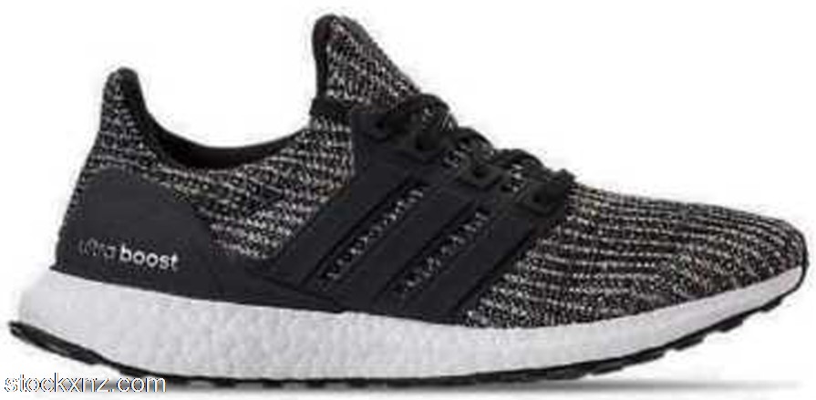 adidas Ultra Boost 3.0 Core Black Carbon Ash Silver (Youth) B43514 ASH