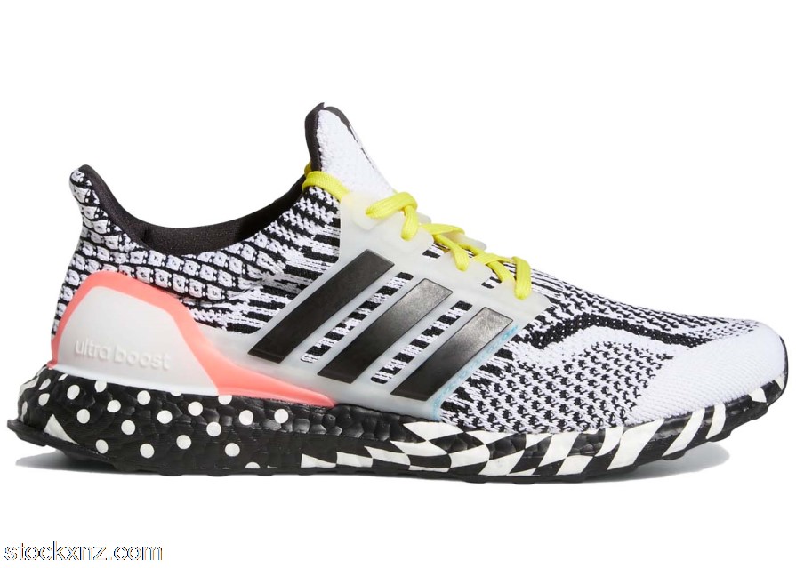 adidas Ultra Boost 5.0 DNA Multi Patern White Turbo GY0326 ASH