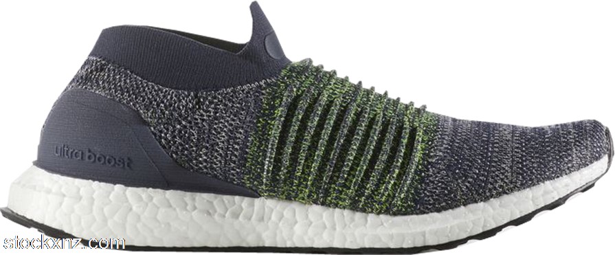 adidas Ultra Boost Laceless Mid Oreo Green S80771 ASH