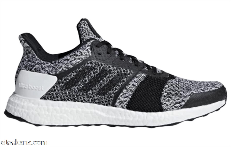 adidas Ultraboost ST Black White CM8273 ASH