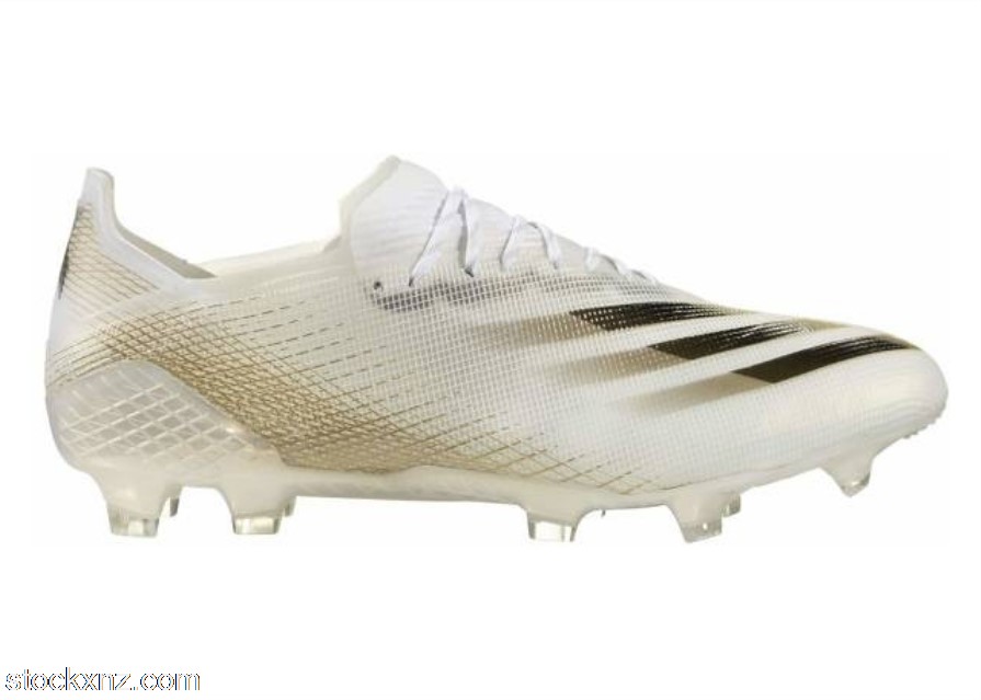 adidas X Ghosted.1 FG White Black Gold EG8258 ASH